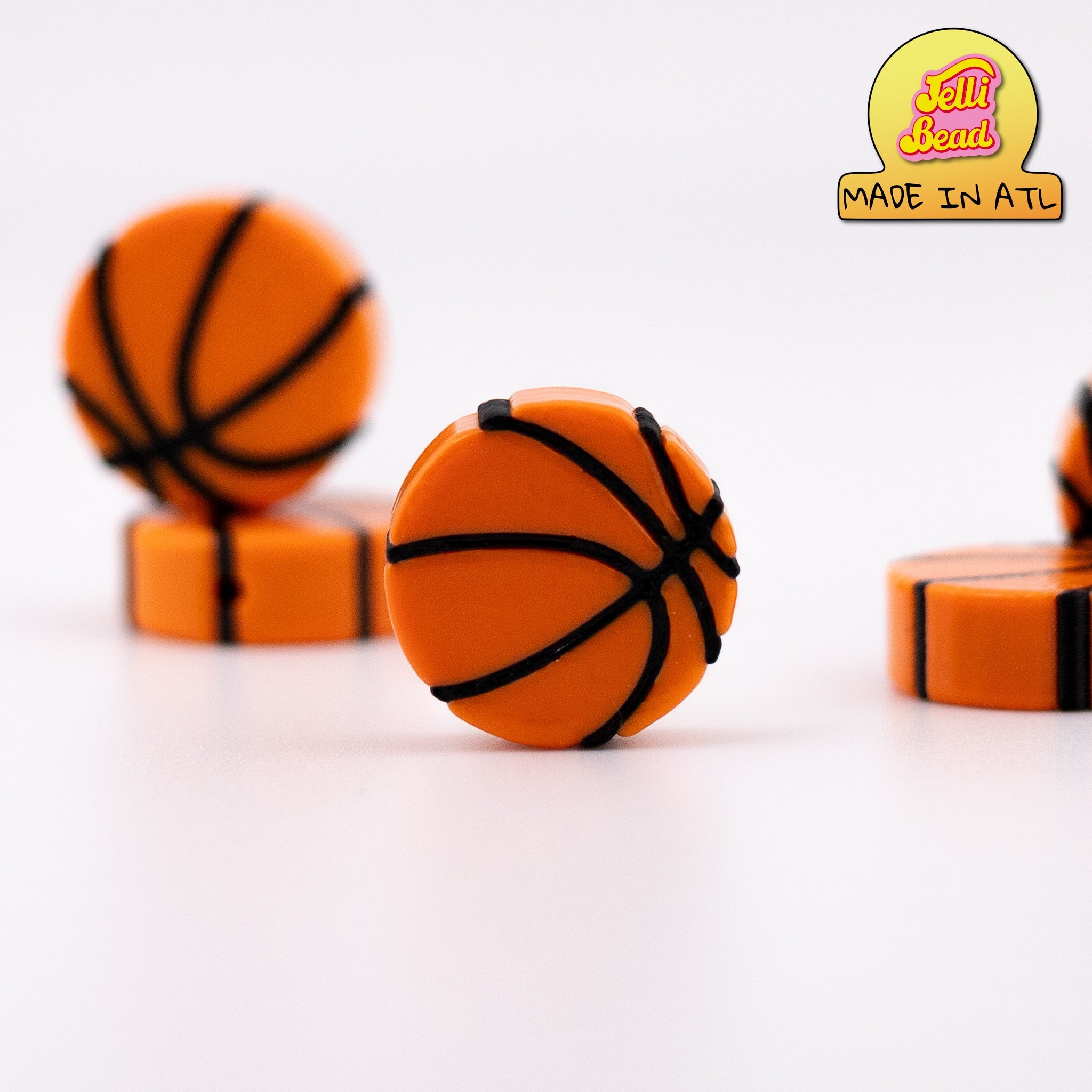 Sports Ball Bead Variety Pack   3  - Jelli Bead, Colorful custom kandi beads for beaded bracelets, perfect for music festivals, swifties, and rave fashion. Personalized charm bracelets that add flair to any look.