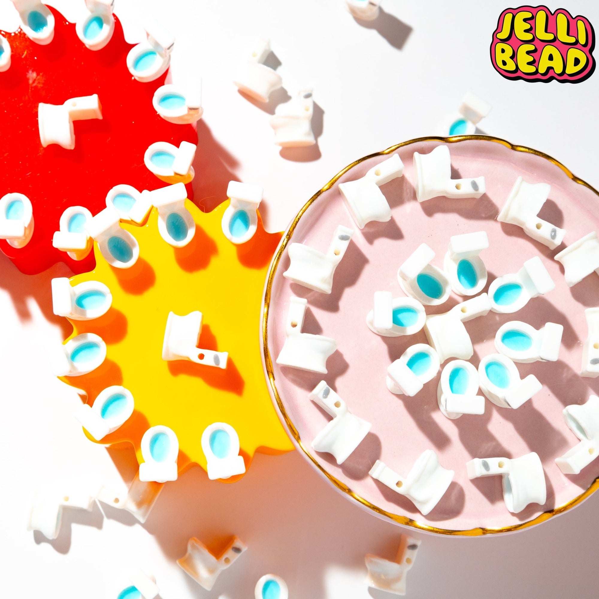 Toilet Beads - Jelli Bead Kandi Beads