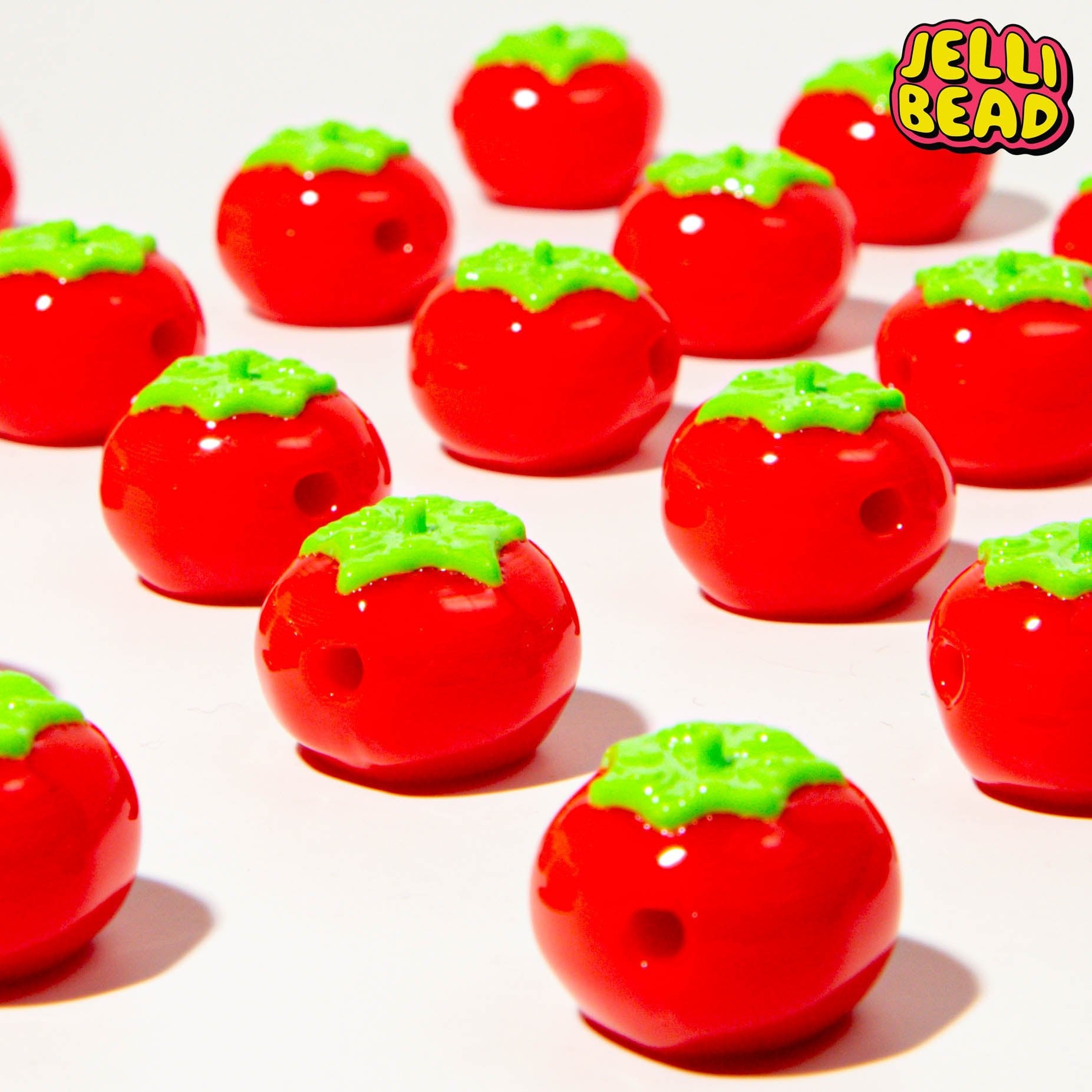 Tomato Beads - Jelli Bead Kandi Beads