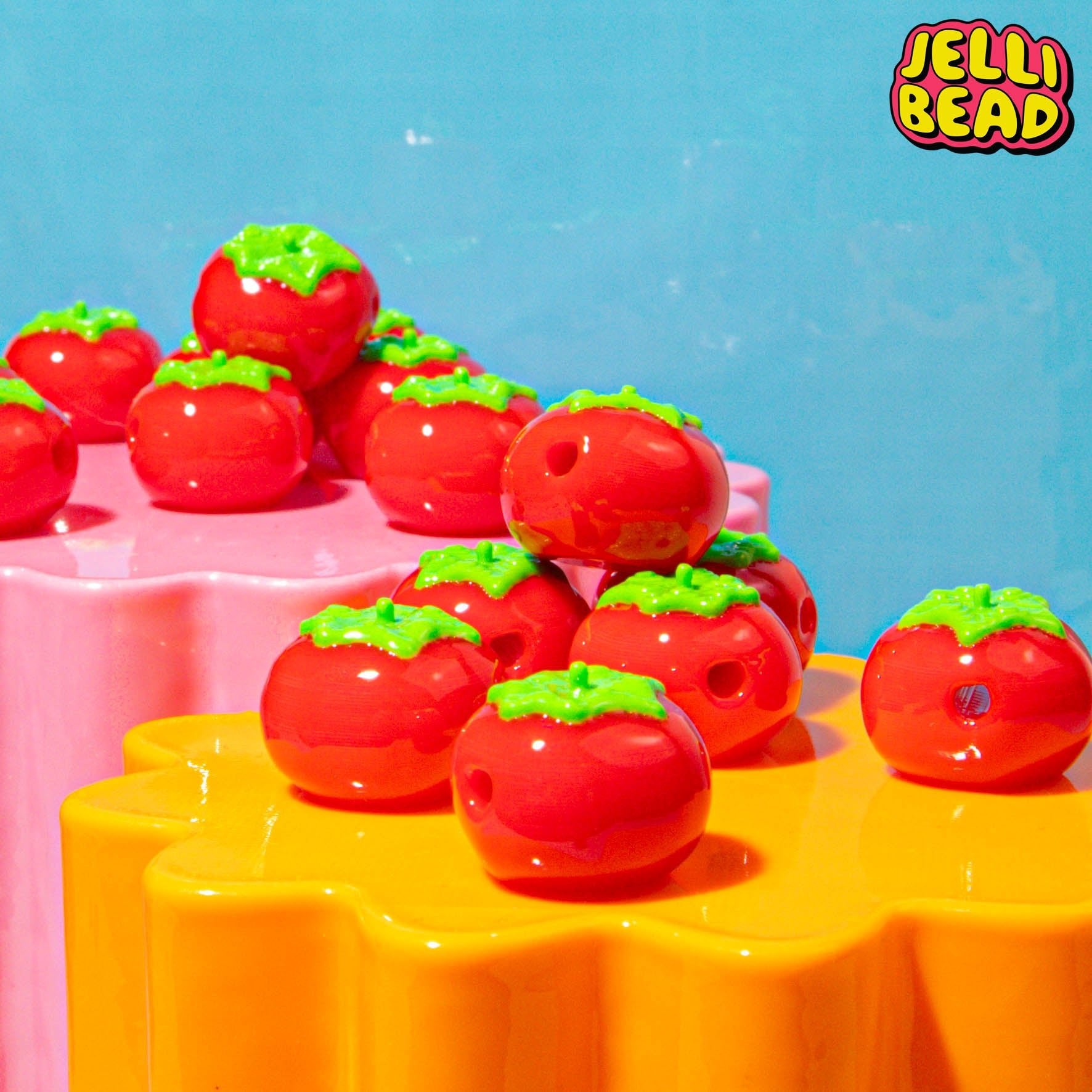 Tomato Beads - Jelli Bead Kandi Beads