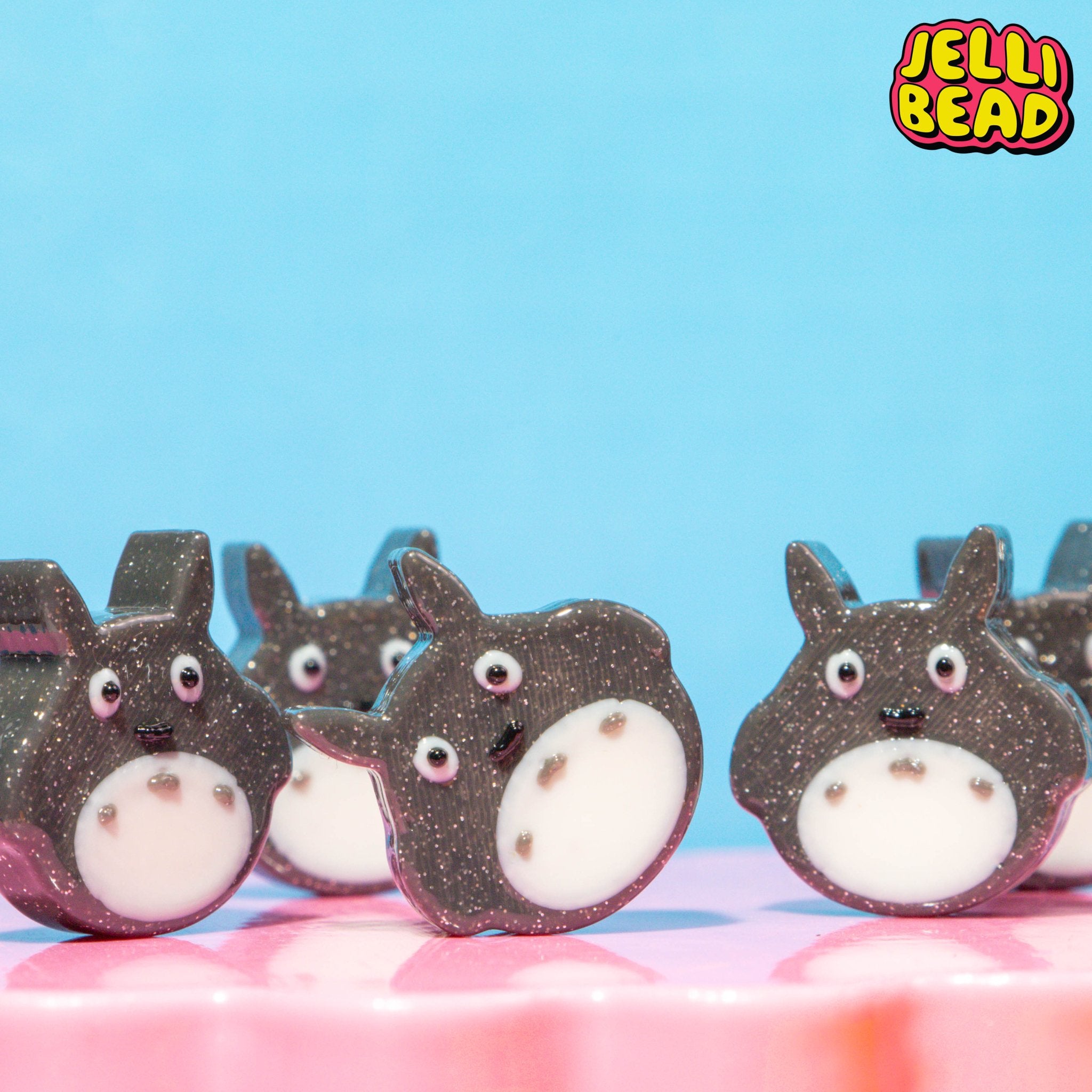 Totoro Beads - Jelli Bead Kandi Beads