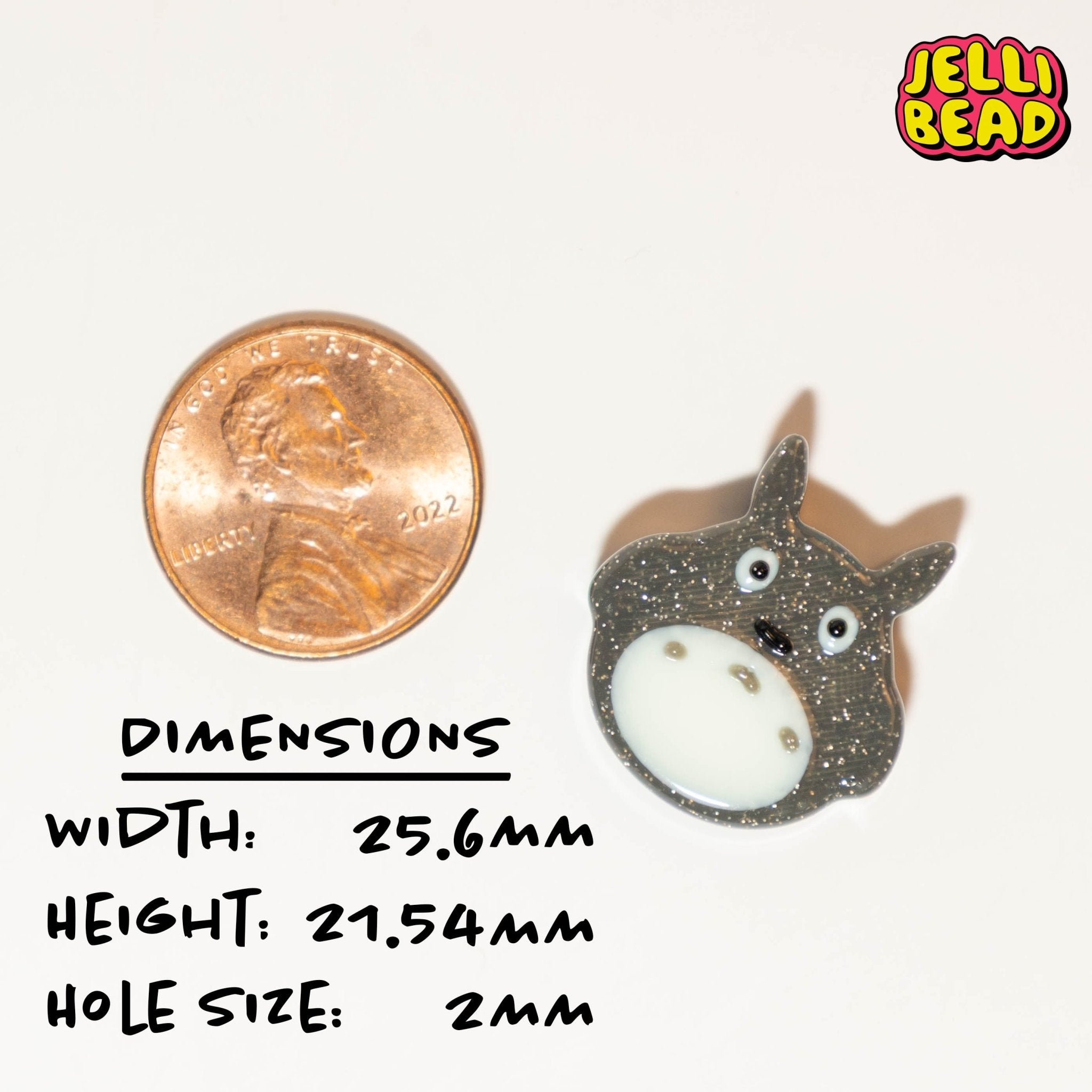 Totoro Beads - Jelli Bead Kandi Beads