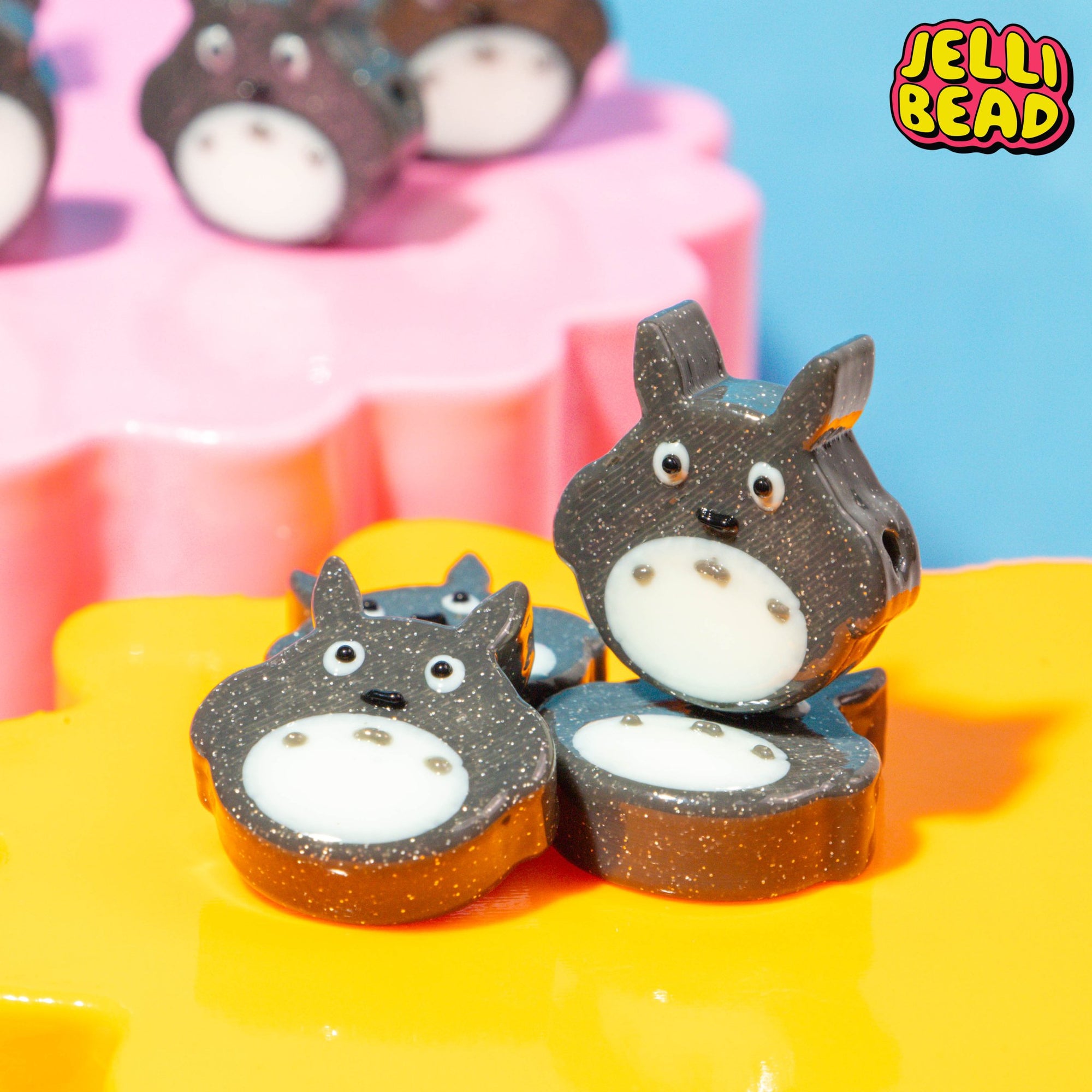 Totoro Beads - Jelli Bead Kandi Beads