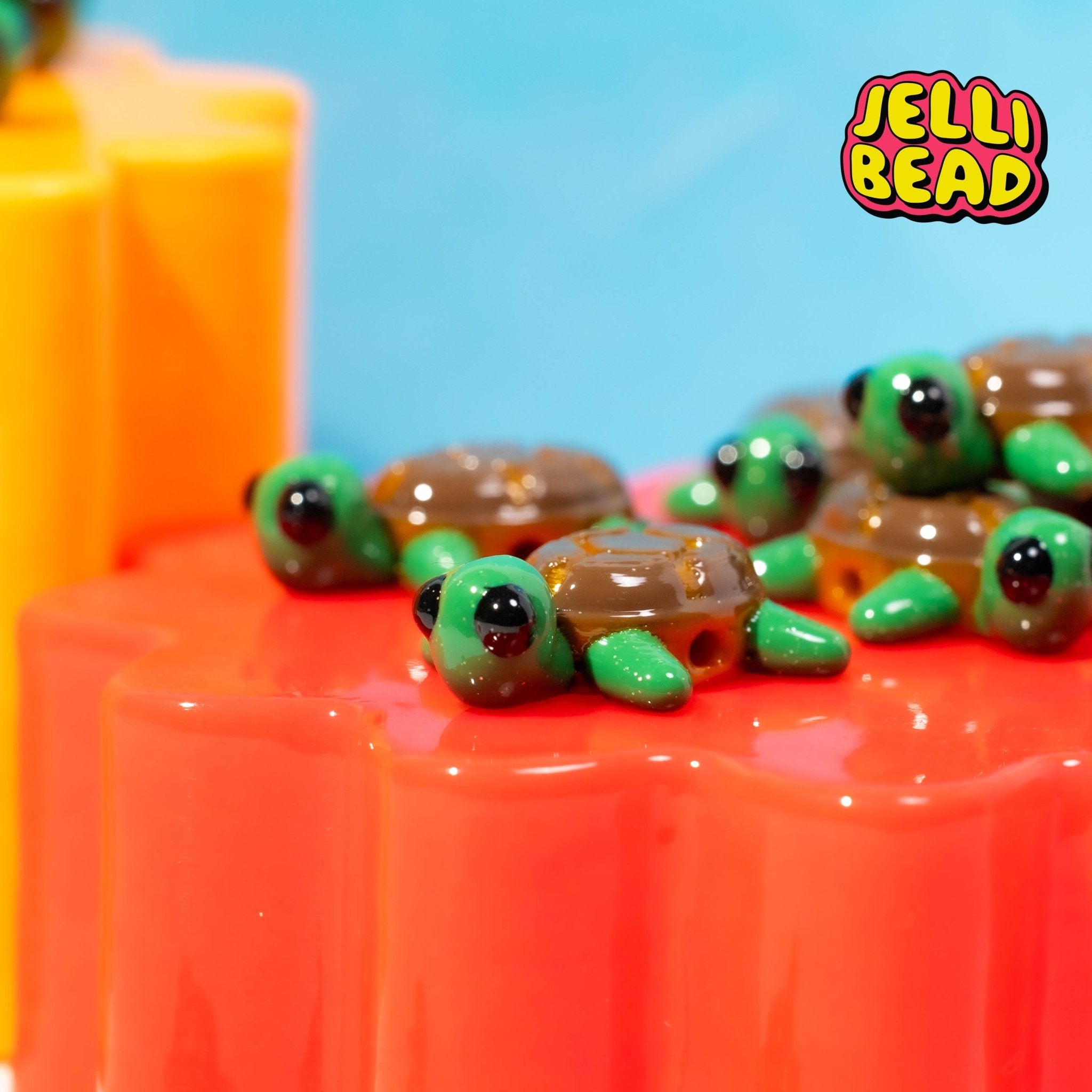 Turtle Beads - Jelli Bead Kandi Beads