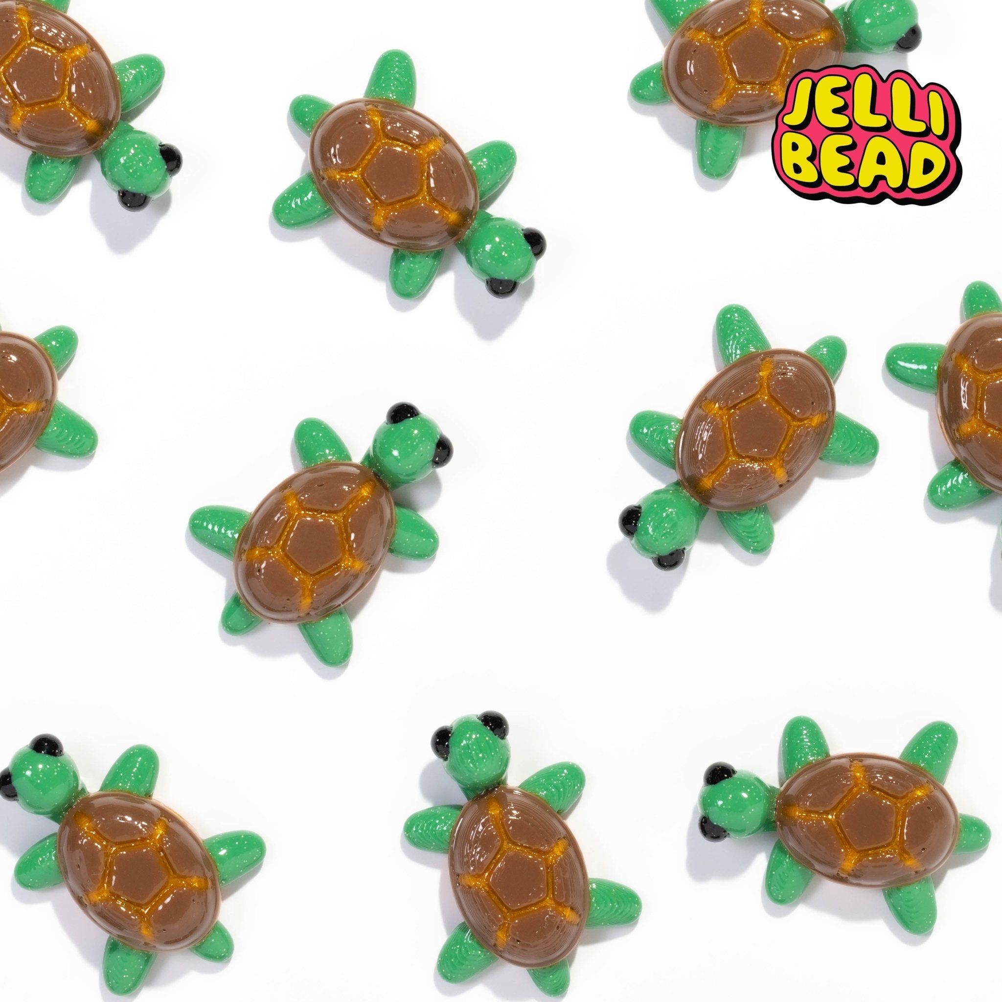 Turtle Beads - Jelli Bead Kandi Beads