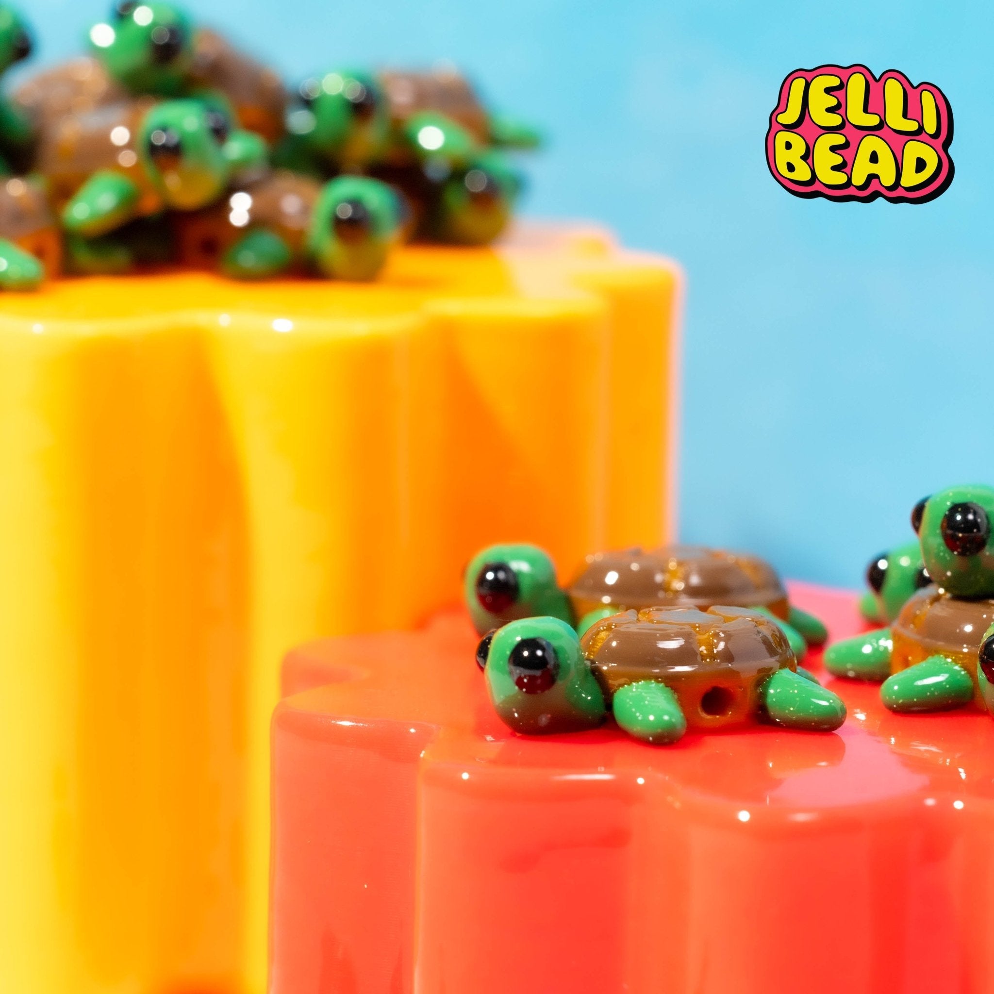 Turtle Beads - Jelli Bead Kandi Beads
