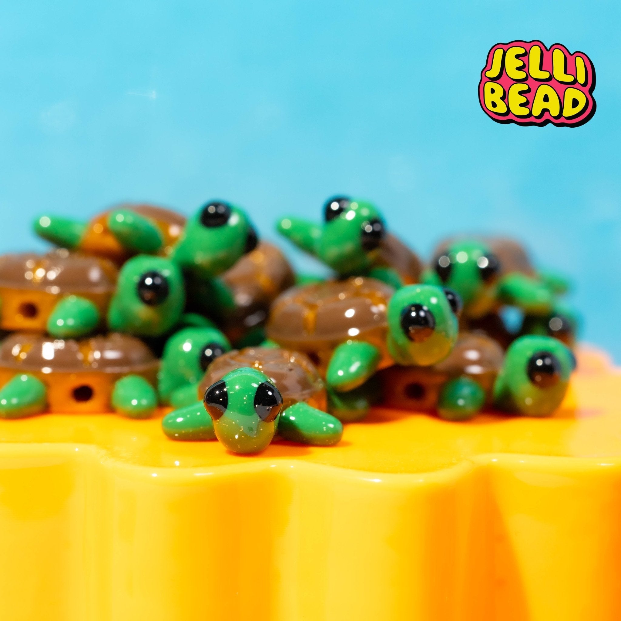 Turtle Beads - Jelli Bead Kandi Beads