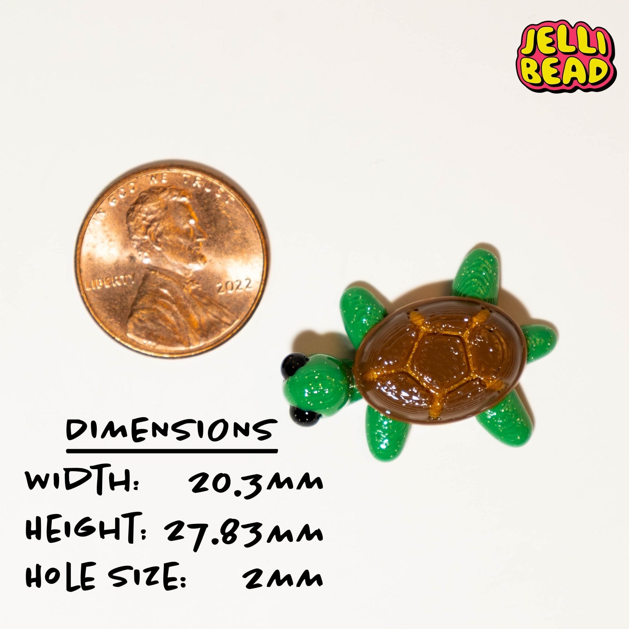 Turtle Beads - Jelli Bead Kandi Beads