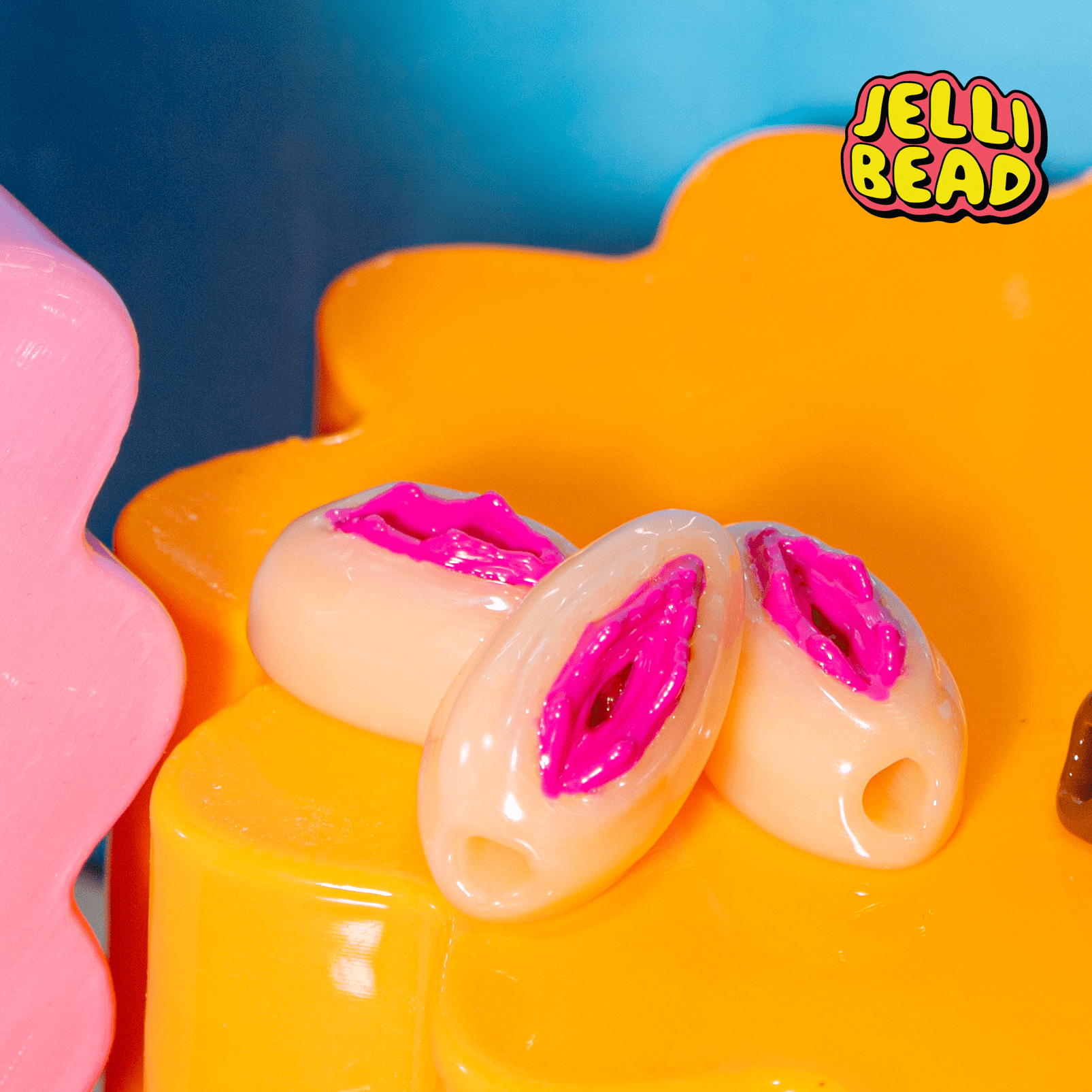 Vulva Beads - Jelli Bead Kandi Beads