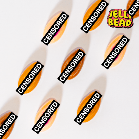 Vulva Beads - Jelli Bead Kandi Beads