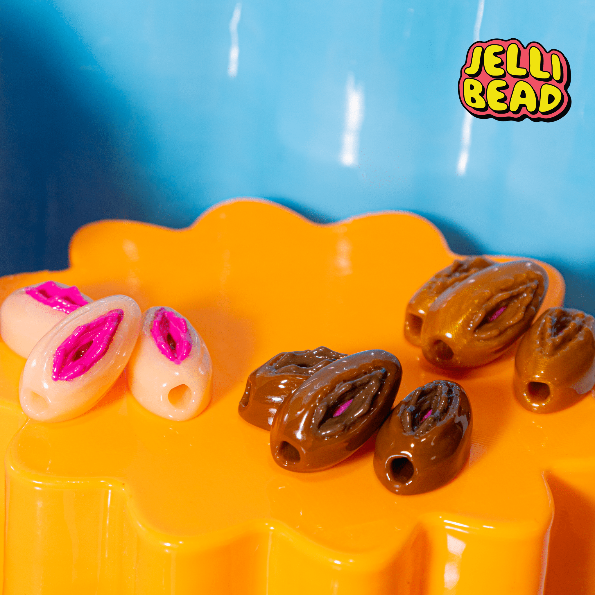 Vulva Beads - Jelli Bead Kandi Beads