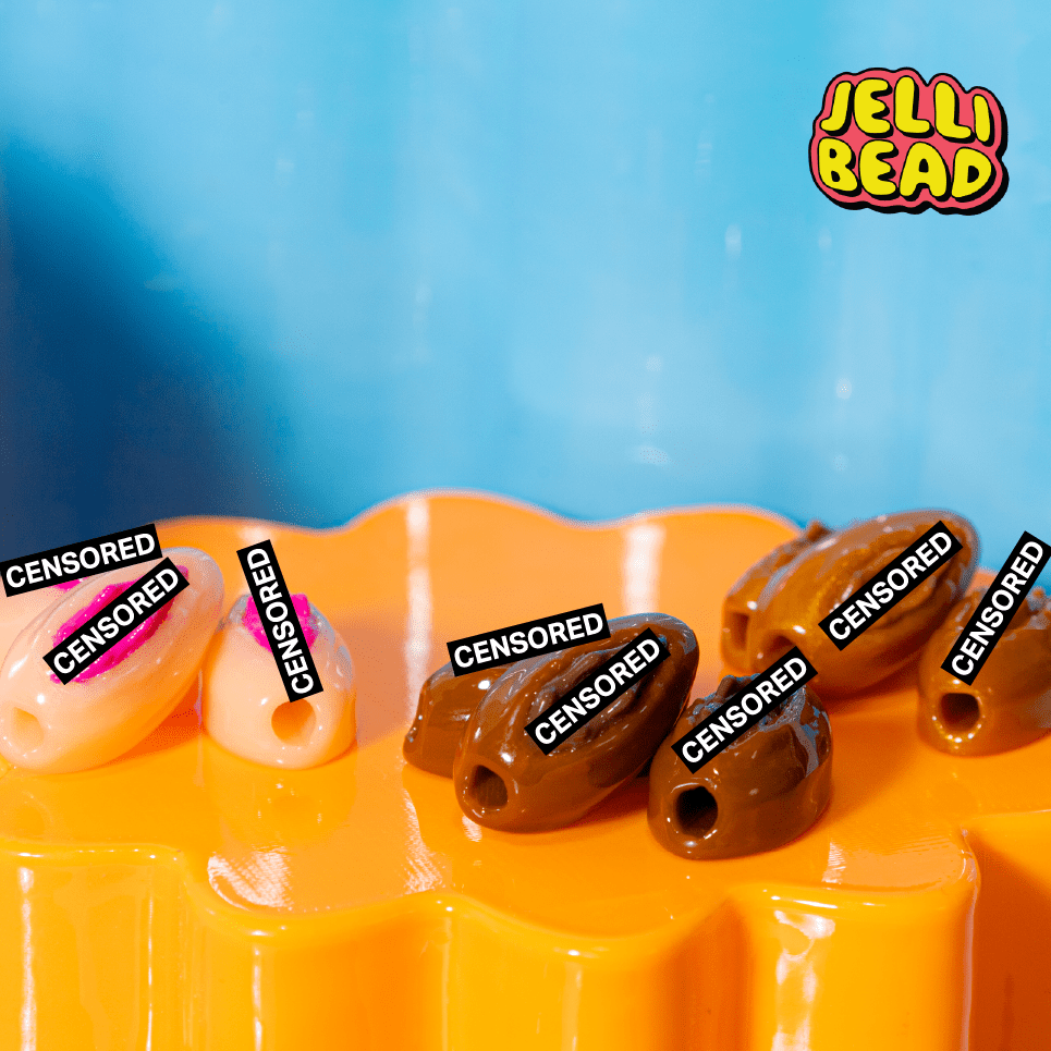 Vulva Beads - Jelli Bead Kandi Beads
