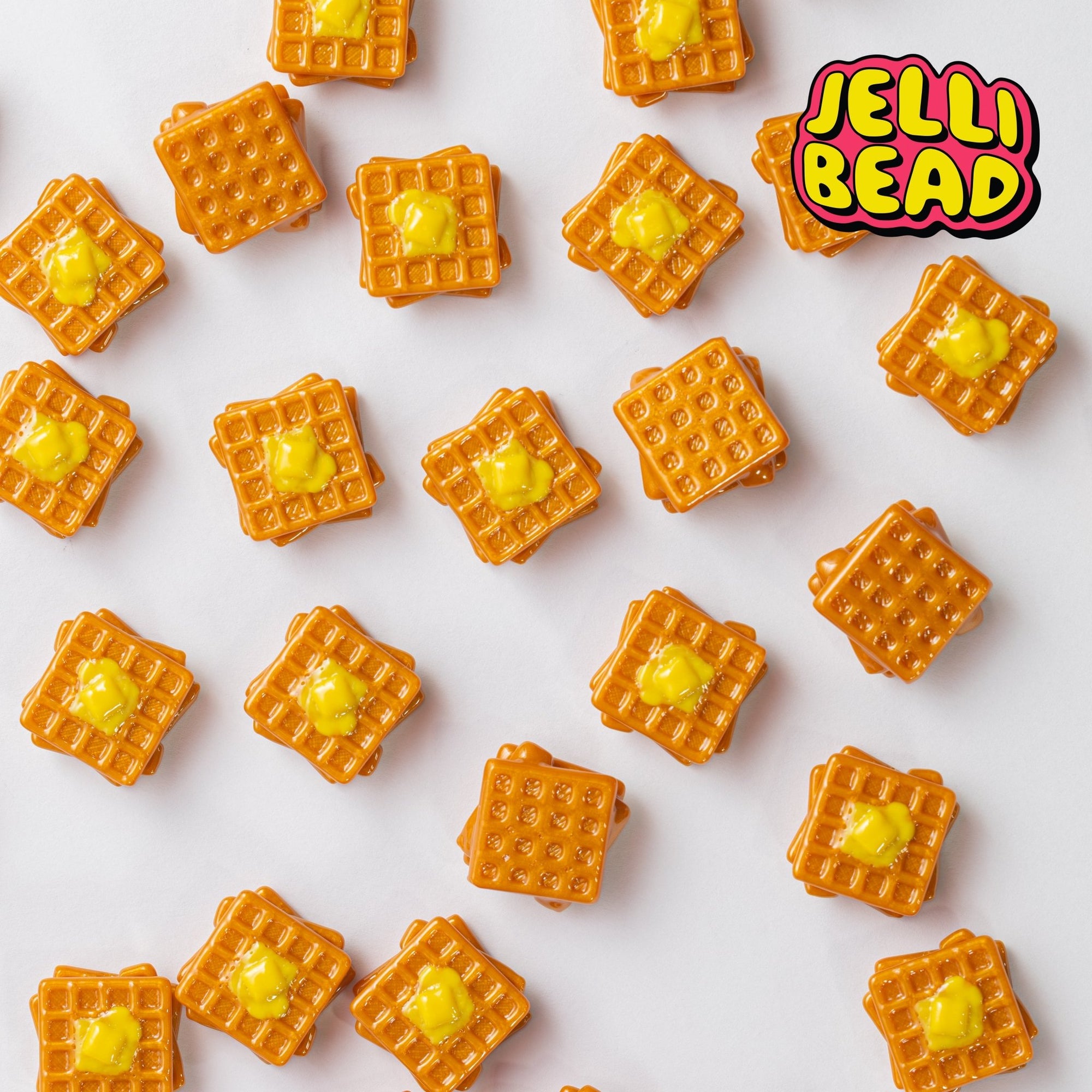 Waffle Beads - Jelli Bead Kandi Beads