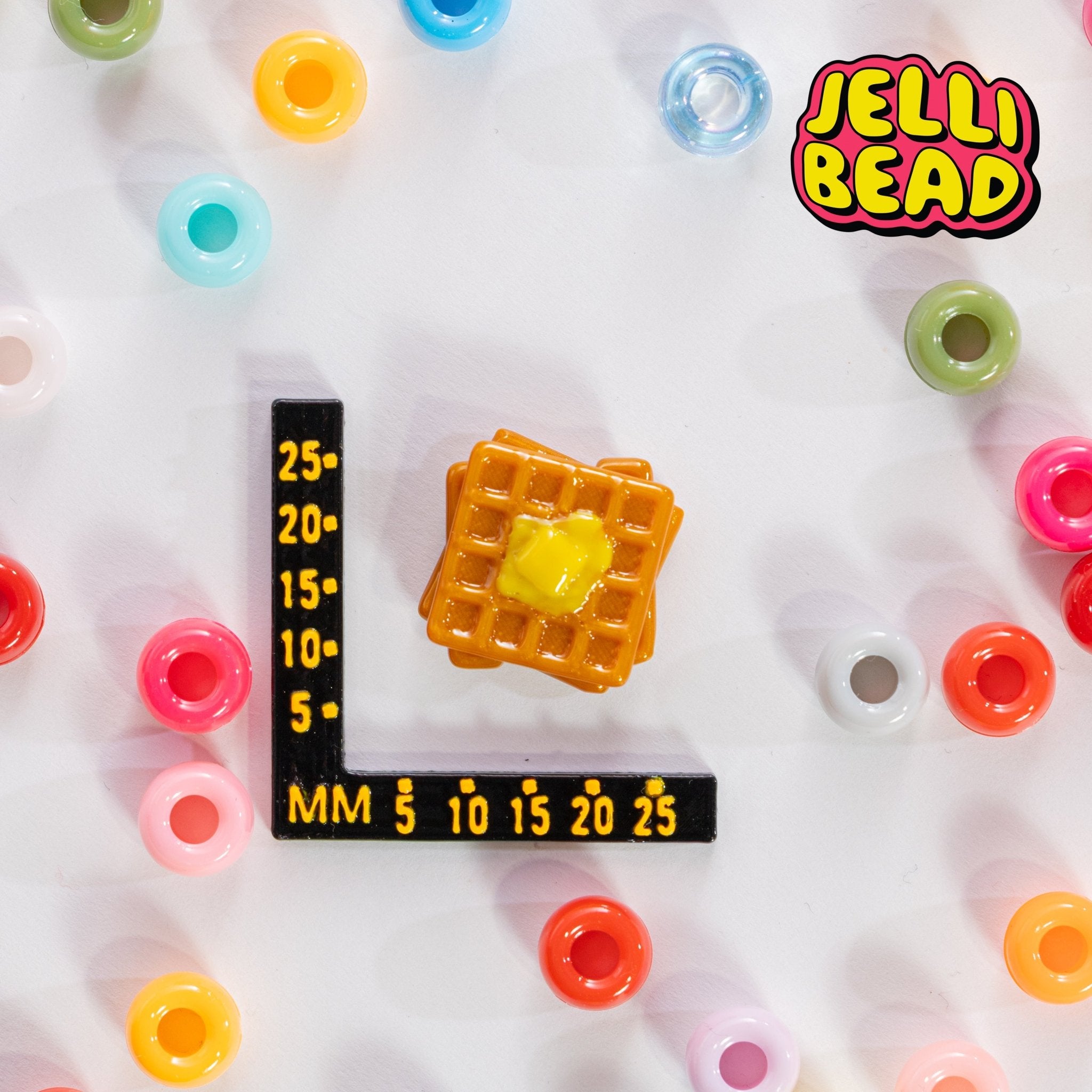 Waffle Beads - Jelli Bead Kandi Beads