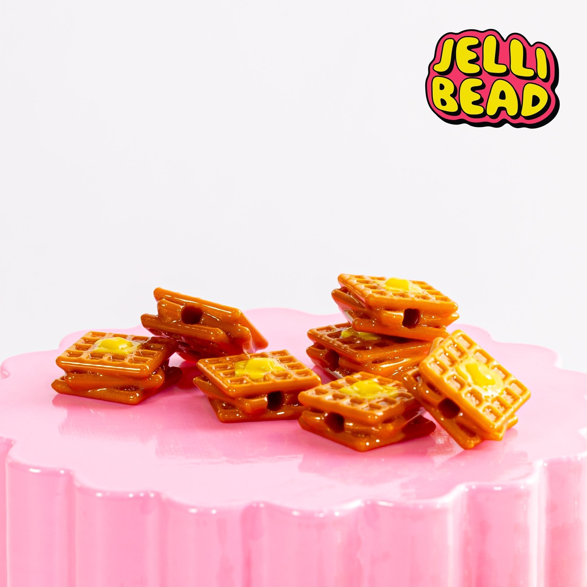 Waffle Beads - Jelli Bead Kandi Beads